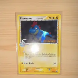 Pokemon Croconaw (Delta Species) 27/101 EX Dragon Frontiers 70 HP Reverse Holo - Image 2