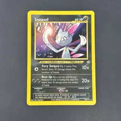 Pokemon TCG Neo Genesis - Sneasel 25/111 Regular -Vintage-LP/MP - Image 1
