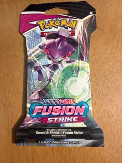 Pokemon TCG Fusion Strike Booster Pack - Random Pack Art - Unweighed - Image 1