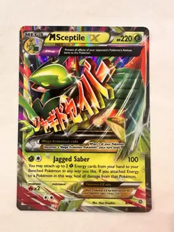 Pokemon Mega M Sceptile EX - XY Ancient Origins 8/98 - Ultra Rare Holo - Image 3