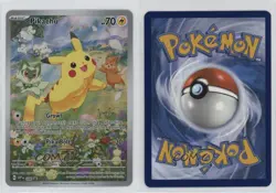 Pikachu (Paldea Adventure Chest) Holo Pokemon Scarlet & Violet Black Star Promo - Image 3