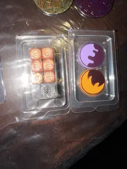 Pokemon TCG Prismatic Evolutions Eeveelution Lot- Empty Mini Tins, Coins & Extra - Image 5