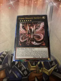 Yugioh! TCG - Cyber Dragon Infinity - Prismatic Ultimate Rare - RA04-EN068 - Image 1