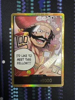 One Piece Gol.D.Roger GOLD DON!! Card (OP-13) English - Image 1