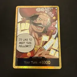 DON!! Card (Gol.D.Roger) (Gold) Carrying On His Will Foil - Image 1