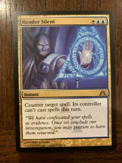 Render Silent #96 Magic the Gathering Card NM - Image 1