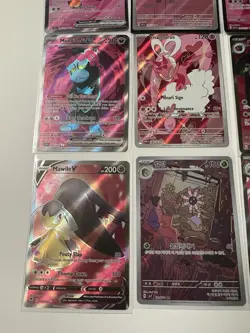 Pokemon TCG 9 Pink Card Set Lot - Image 2