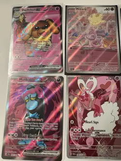 Pokemon TCG 9 Pink Card Set Lot - Image 4