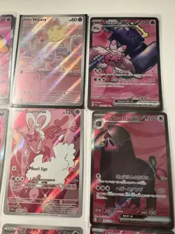 Pokemon TCG 9 Pink Card Set Lot - Image 5