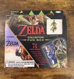 The Legend of Zelda Collectors Fun Box Enterplay Trading Card, Pin, Tag, Sticker - Image 1