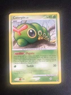 CATERPIE 63/106 Diamond & Pearl Great Encounters - Non Holo - Pokemon Card LP/NM - Image 1