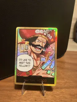 One Piece Gol.D.Roger GOLD DON!! Card (OP-13) English - Image 1