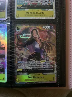 Bandai One Piece Card Game PRB2 5 cost Boa Hancock - Image 1