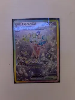 Pokemon TCG Espeon EX Prismatic Evolutions Holo Card 155/131 Near Mint Condition - Image 1
