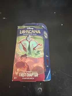 Disney Lorcana TCG The First Chapter Ruby & Emerald Starter Deck - 60 Cards NEW 4050368981707 - Image 1
