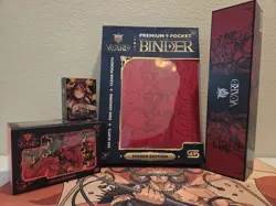 Sinder VCARD Binder, Playmat, Deck Box & Card Sleeves *READ DESCRIPTION* - Image 1