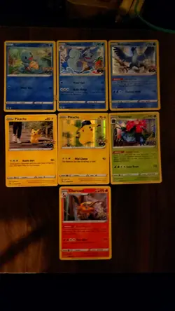 Pokemon TCG Pokemon GO Card Bundle 7 Cards NM - Image 1