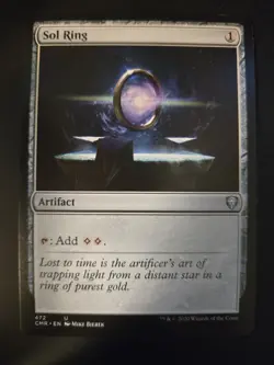 Sol Ring NM Commander Legends MTG FREE SHIPPING - Image 1