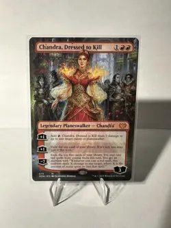 Chandra, Dressed to Kill (Borderless) Innistrad: Crimson Vow Regular #279 - Image 1