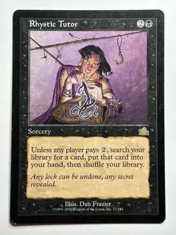 Rhystic Tutor R Prophecy 77 LP/NM - Image 1