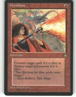 Pyroblast - Ice Age - MTG - Common - #213 - NM - Image 1