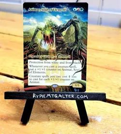 Animar, Soul of Elements - Full Art / Altered - MTG - Magic the Gathering - Image 1