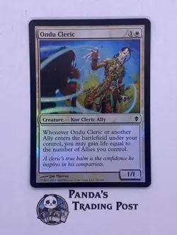 Ondu Cleric Zendikar Foil - Image 1