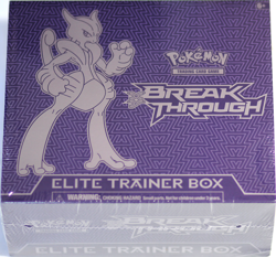 Pokemon XY Breakthrough Mewtwo X Purple Elite Trainer Box Brand New Sealed NM-M - Image 1