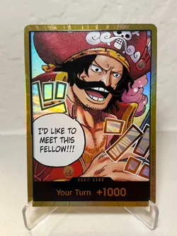 One Piece Gol.D.Roger GOLD DON!! Card (OP-13) English - Image 1