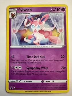 Sylveon - SWSH211 - Pokemon Sword & Shield Promo Ultra Rare Holo Card - Image 1