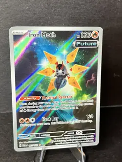Pokemon TCG Iron Moth Paradox Rift Card 187/182 NM/Mint Condition - Image 2