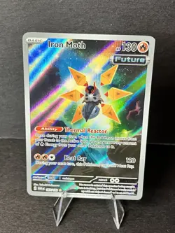 Pokemon TCG Iron Moth Paradox Rift Card 187/182 NM/Mint Condition - Image 4