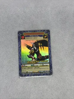 Holo Wargreymon Digimon St-84 Digimon Card Bandai 2001 - Image 3