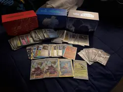 Pokemon Card Lot Journ Tgthr And Phantasmal Prismatic Bulk Random +3 Empty ETBS - Image 1