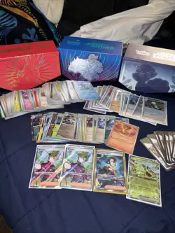 Pokemon Card Lot Journ Tgthr And Phantasmal Prismatic Bulk Random +3 Empty ETBS - Image 5