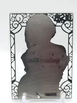 Goddess Story - Silver Metal Waifu Card - Lucy Kushinada - NUMBERED #/200 - Image 2