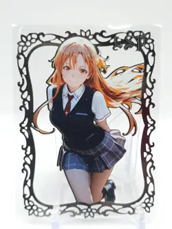Goddess Story - Silver Metal Waifu Card - Asuna Yuuki - NUMBERED #/200 - Image 1
