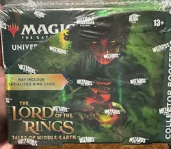 Magic The Gathering The Lord of The Rings Collector Booster Box - Sealed 195166205038 - Image 1