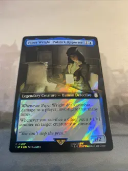 Piper Wright, Publick Reporter (0907) (Extended Art) (Surge Foil) - Image 2