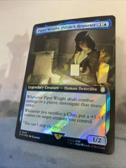 Piper Wright, Publick Reporter (0907) (Extended Art) (Surge Foil) - Image 3