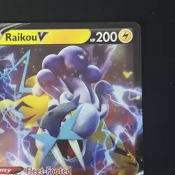 Raikou V 048/172 Full Art Swsh09: Brilliant Stars Holo Pokemon TCG English - Image 4