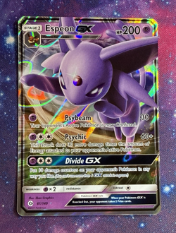 Espeon GX 61/149 Ultra Rare SM: Base Set NM/M Pokemon TCG - Image 1