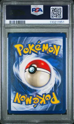 1999 POKEMON GAME RED CHEEKS-SHADOWLESS #58 PIKACHU PSA 8 - Image 2
