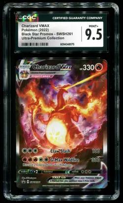 CGC 9.5 Charizard VMAX Full Art Promo Ultra Premium Collection 2022 Pokemon 261 - Image 1