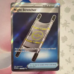 Night Stretcher 173/132 Pokemon TCG Mega Evolutions Full Art Ultra Rare NM - Image 1