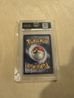 1999 Pokemon Fossil TCG Gastly 1st Edition Common PSA 8 NM-Mint 33/62 - Image 2