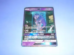 Pokemon TCG Mewtwo GX (Shining Legends 78/73) NM but Print Defects - Image 2