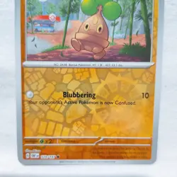 Bonsly 110/197 SV03: Obsidian Flames Reverse Holo Pokemon TCG - Image 3