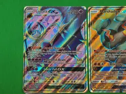 Pokemon Tcg Alternate Full Art GX's Lot Of 4 Raichu Necrozma Marshadow Lunala NM - Image 5