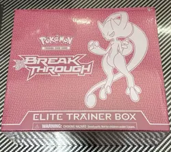 Pokemon XY Breakthrough Mewtwo Y Pink / Red Elite Trainer Box New Sealed NM-MINT - Image 1